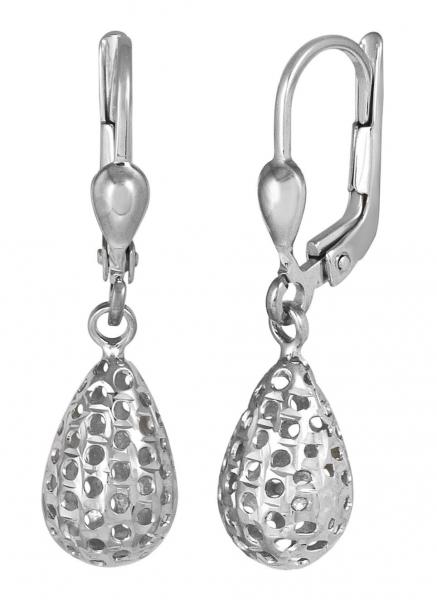 <em>10K Drop Earrings with Lever Back; $144 </em>