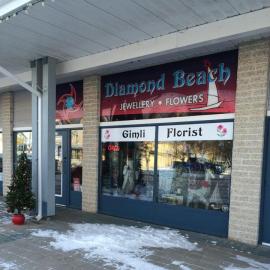 Diamond Beach Gimli Florist Storefront